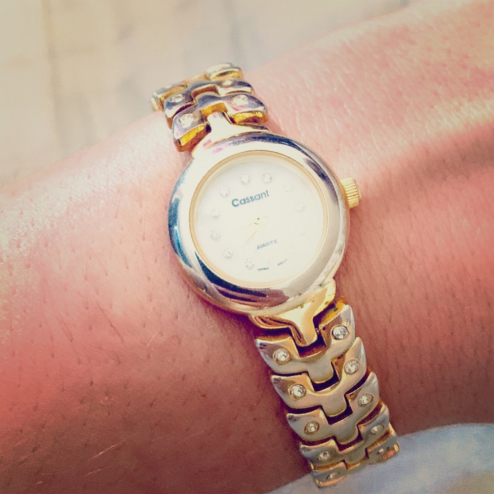 Vintage Cassant Gold Watch